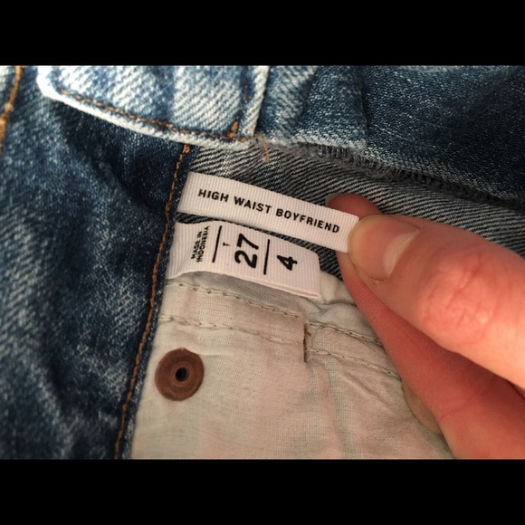 LOFT high waist boyfriend jeans - Picture 5 of 5